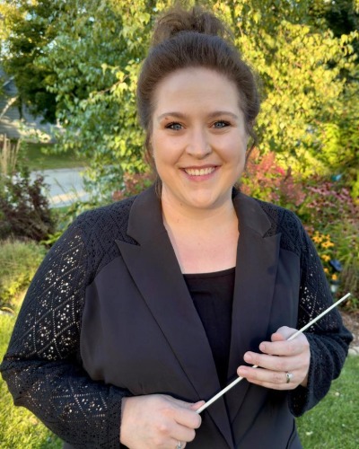 Johanna Anderson, Concordia-Chicago&rsquo;s new instructor of music and Wind Symphony director